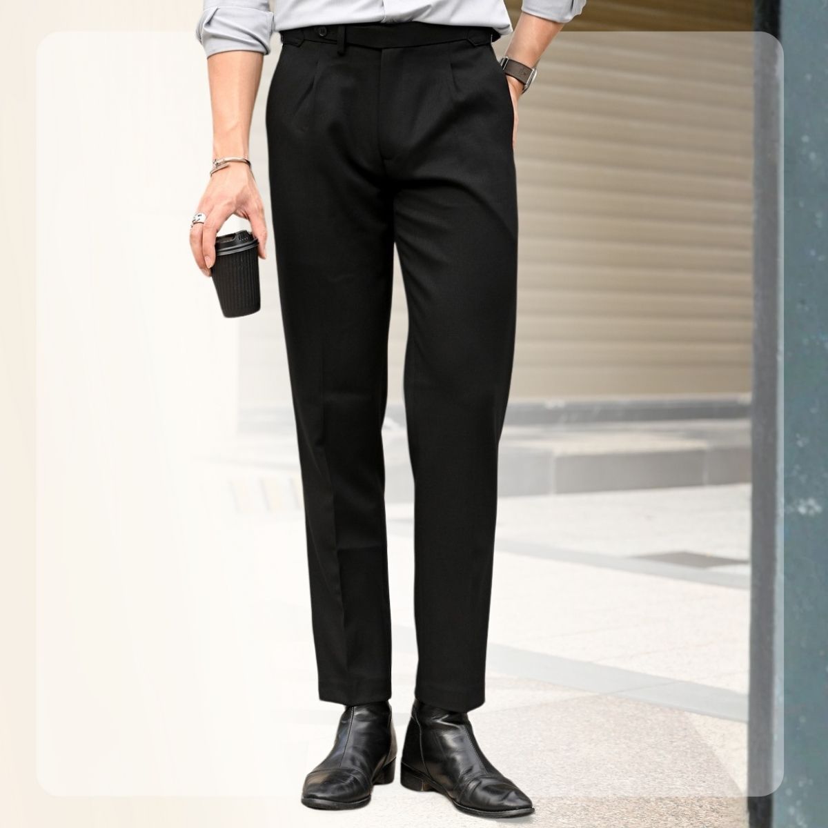 QUẦN TÂY NAM X24 TROUSERS - ĐEN