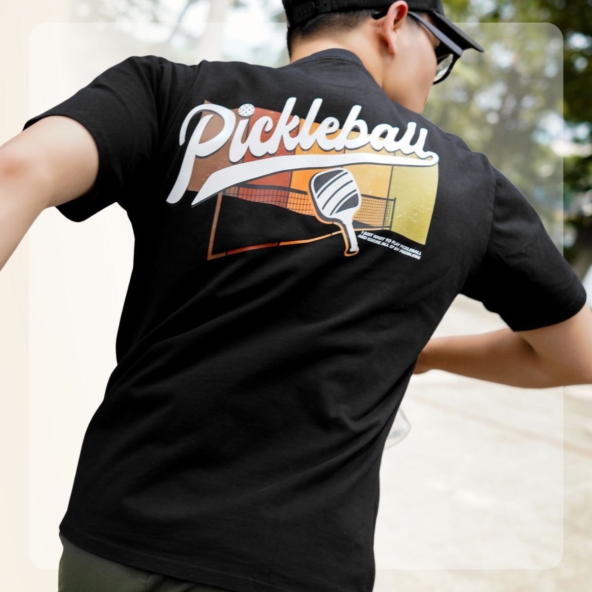 Áo thun nam 100% Cotton thoáng mát S24 Ball Tee