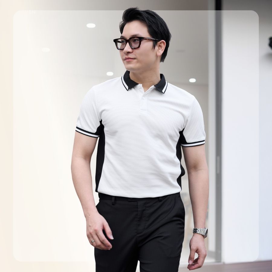 Áo polo nam S26 KN Polo  - Trắng
