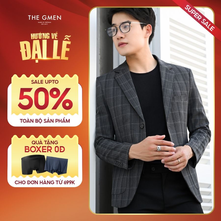 NIL BLAZER - XÁM ĐẬM CARO