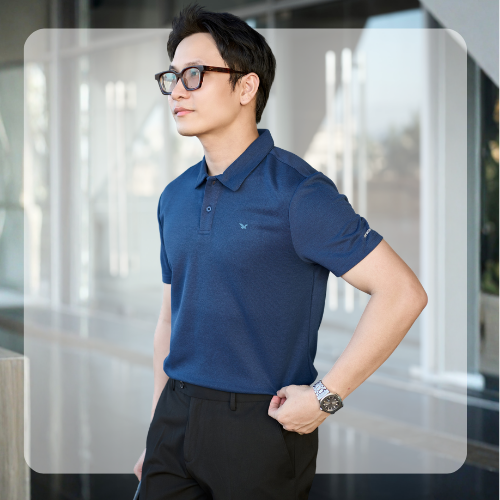 Áo polo nam Timber Polo - Navy