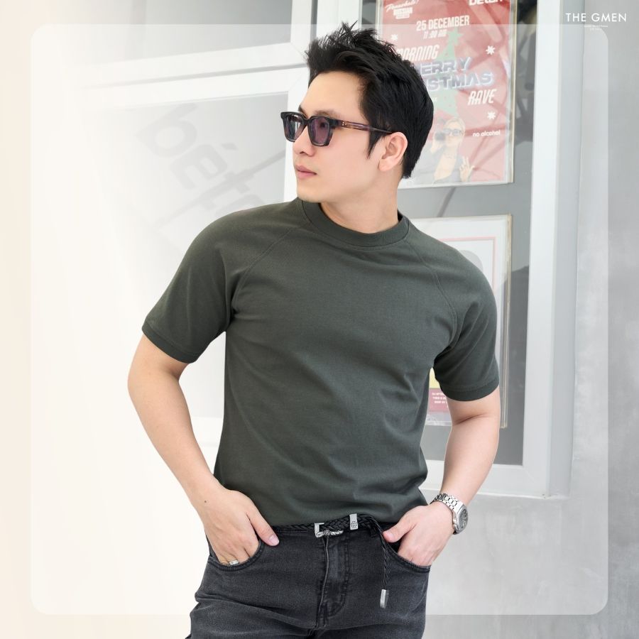 Áo thun nam S26 RAGLAN TEE - Xám