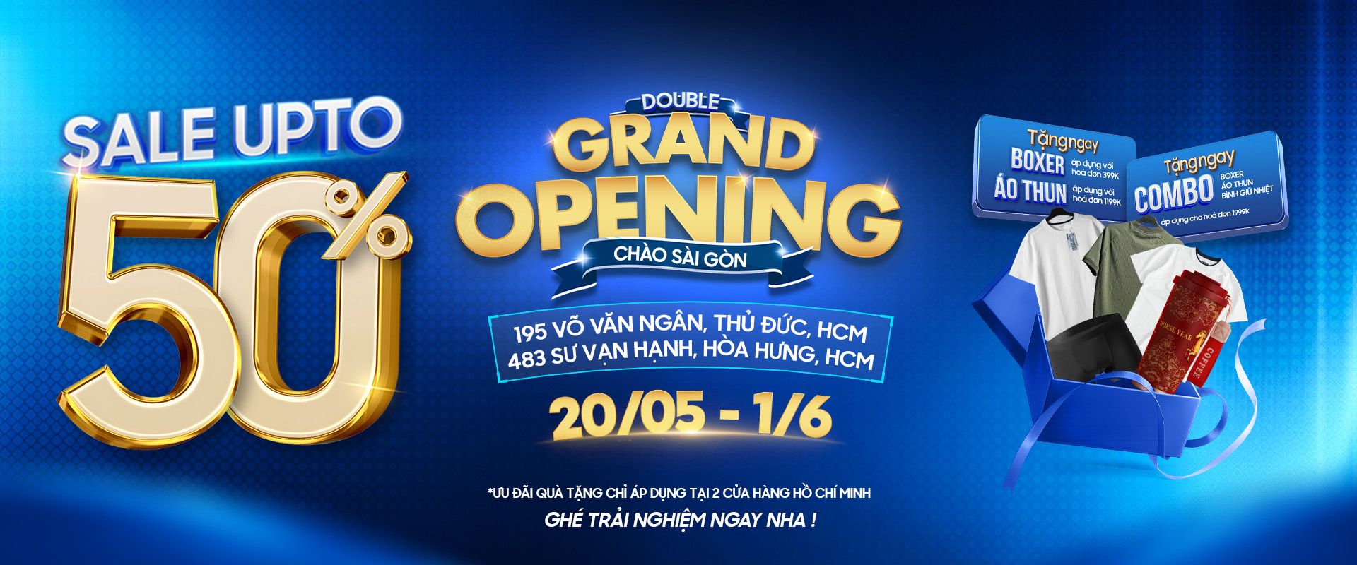 KHAI TRƯƠNG SÀI GÒN