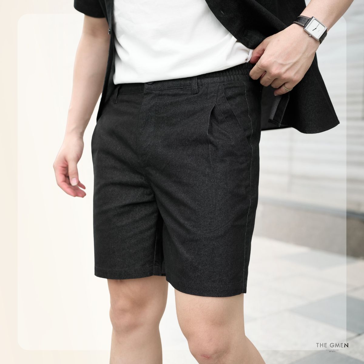 Quần short nam Nomad Kaki Short - Đen