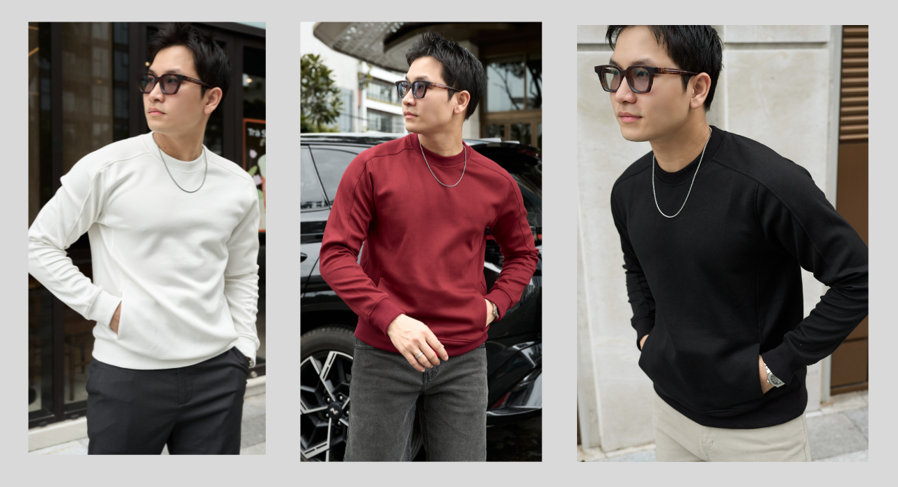 Áo sweater nam Pocket The GMEN