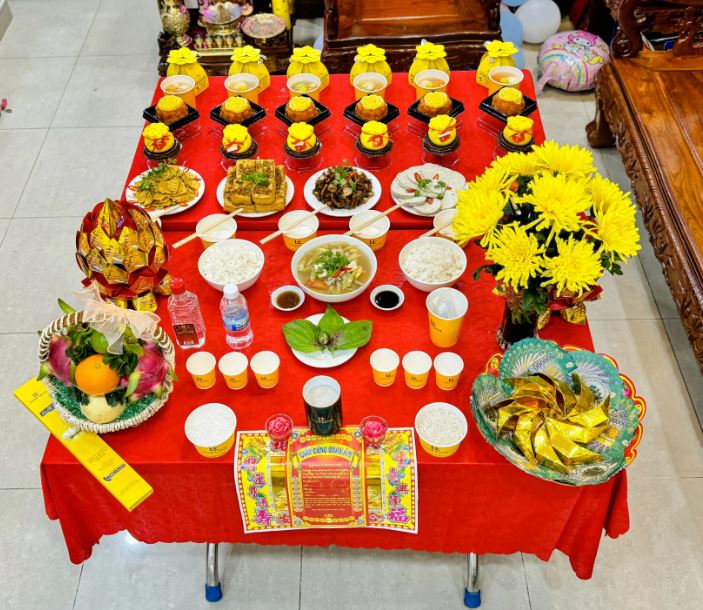 Mâm Cúng Rằm Tháng 7