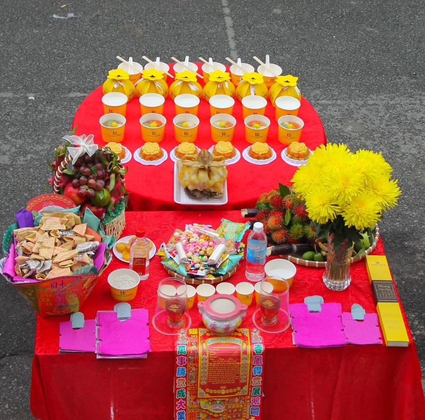Mâm Cúng Cô Hồn (Gà)