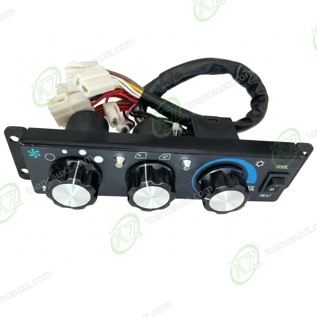 Cụm núm điều khiển điều hòa xe tải mỏ XDR80T XDR85