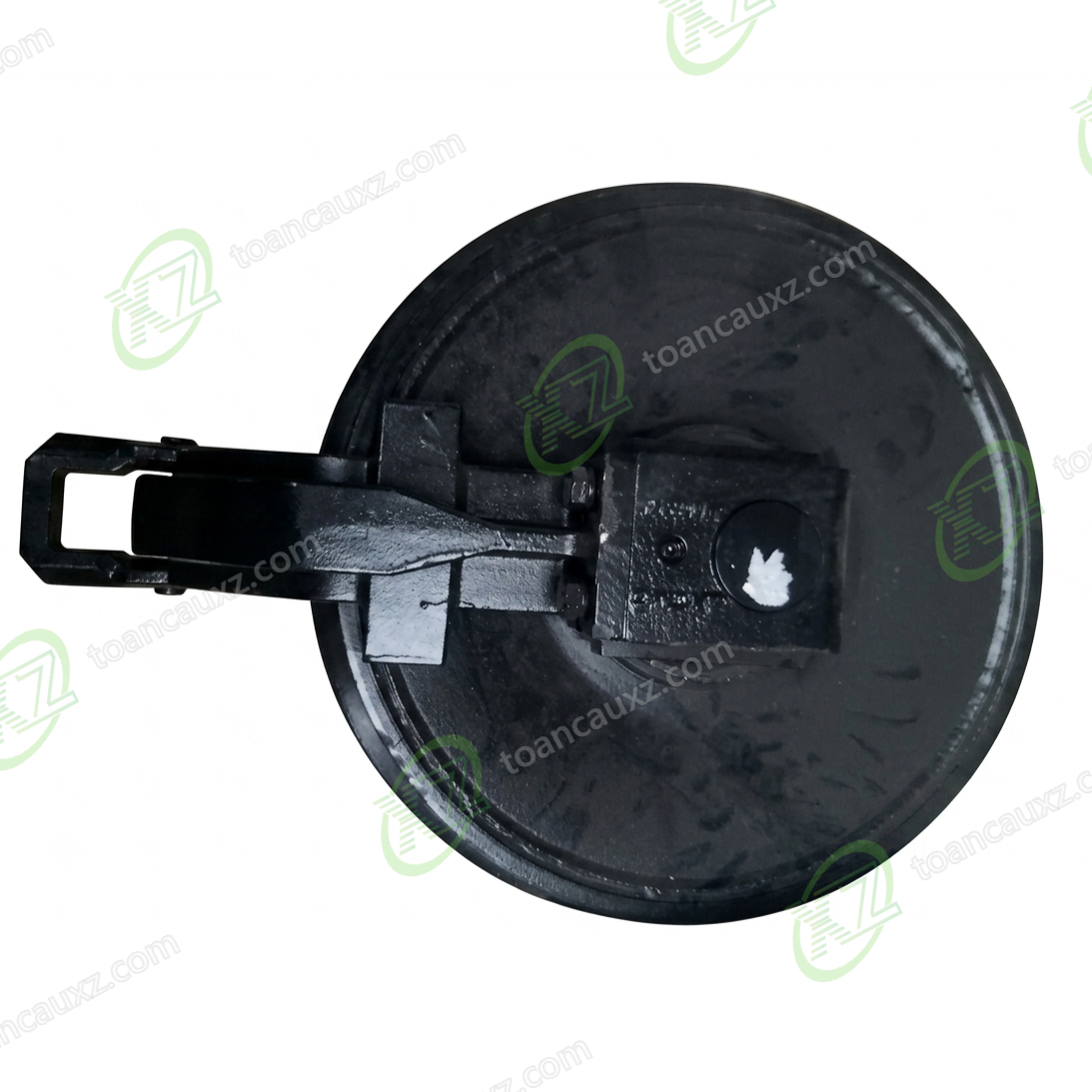 414102910 Bánh dẫn hướng lắp cho xúc đào XE215C XE215G