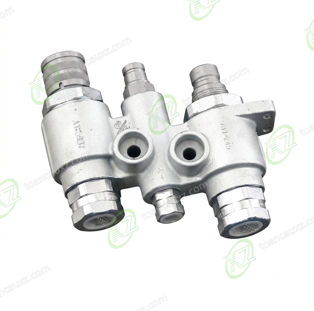 803426925 Cụm giắc nối nhanh xe xúc lật trượt XC7-SR10
