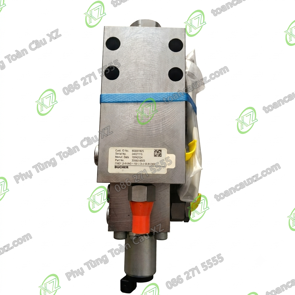 Van chống tụt xy lanh nâng hạ cần địa hình XCA130L8