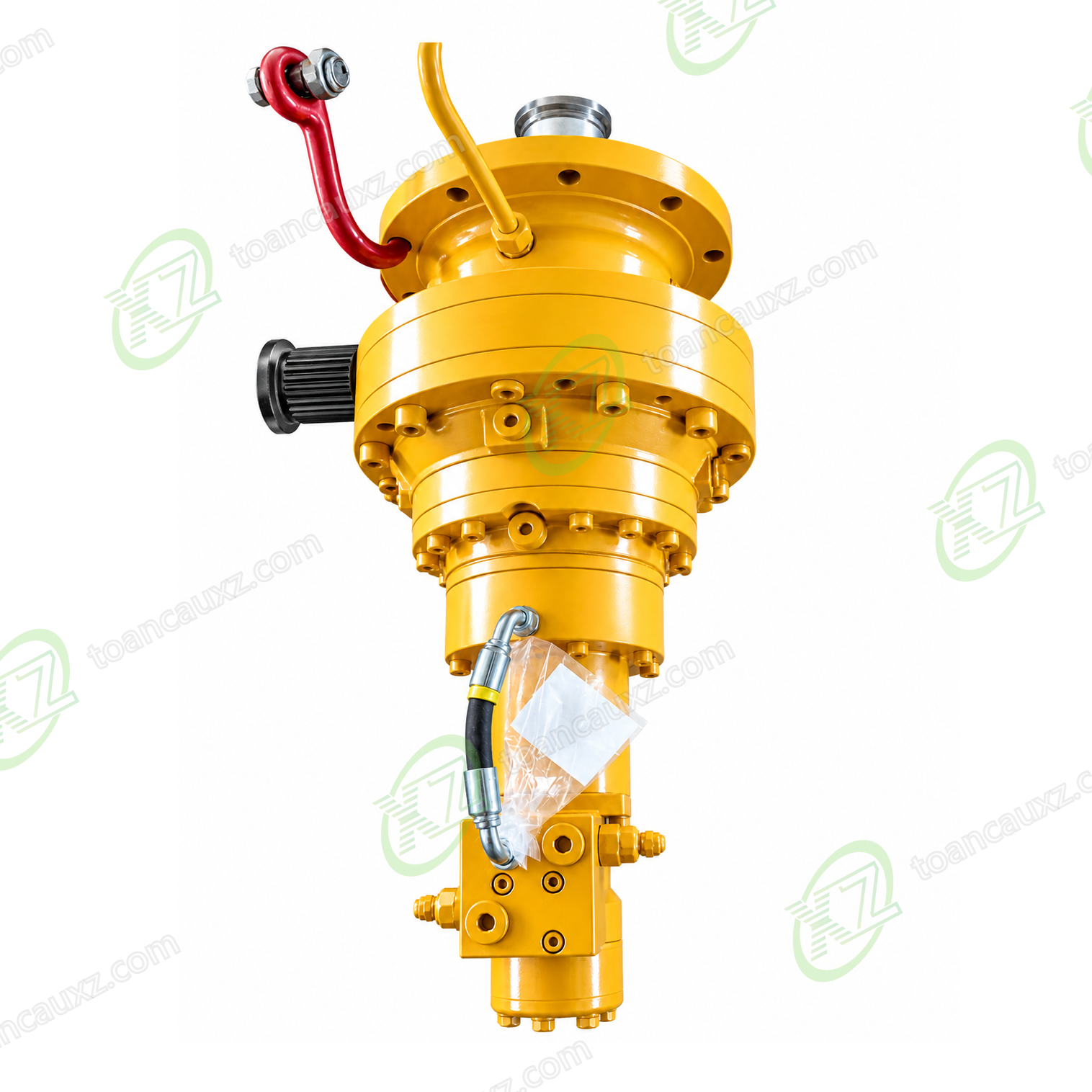 Cụm motor và hộp giảm tốc quay toa bơm cần 37m 43m — ảnh 1