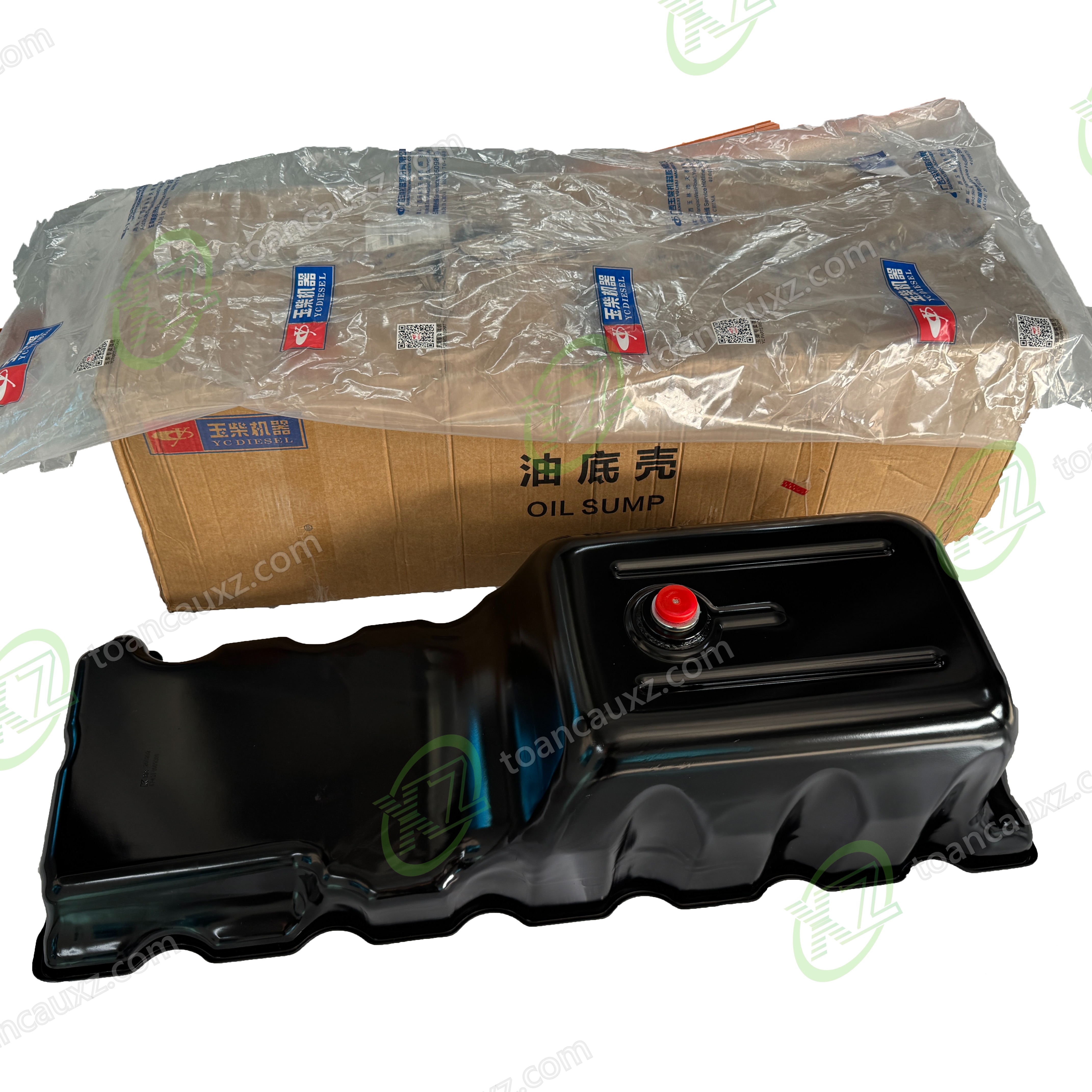 Đáy các te động cơ Yuchai lắp cho xe tải mỏ XDR80T — ảnh 1