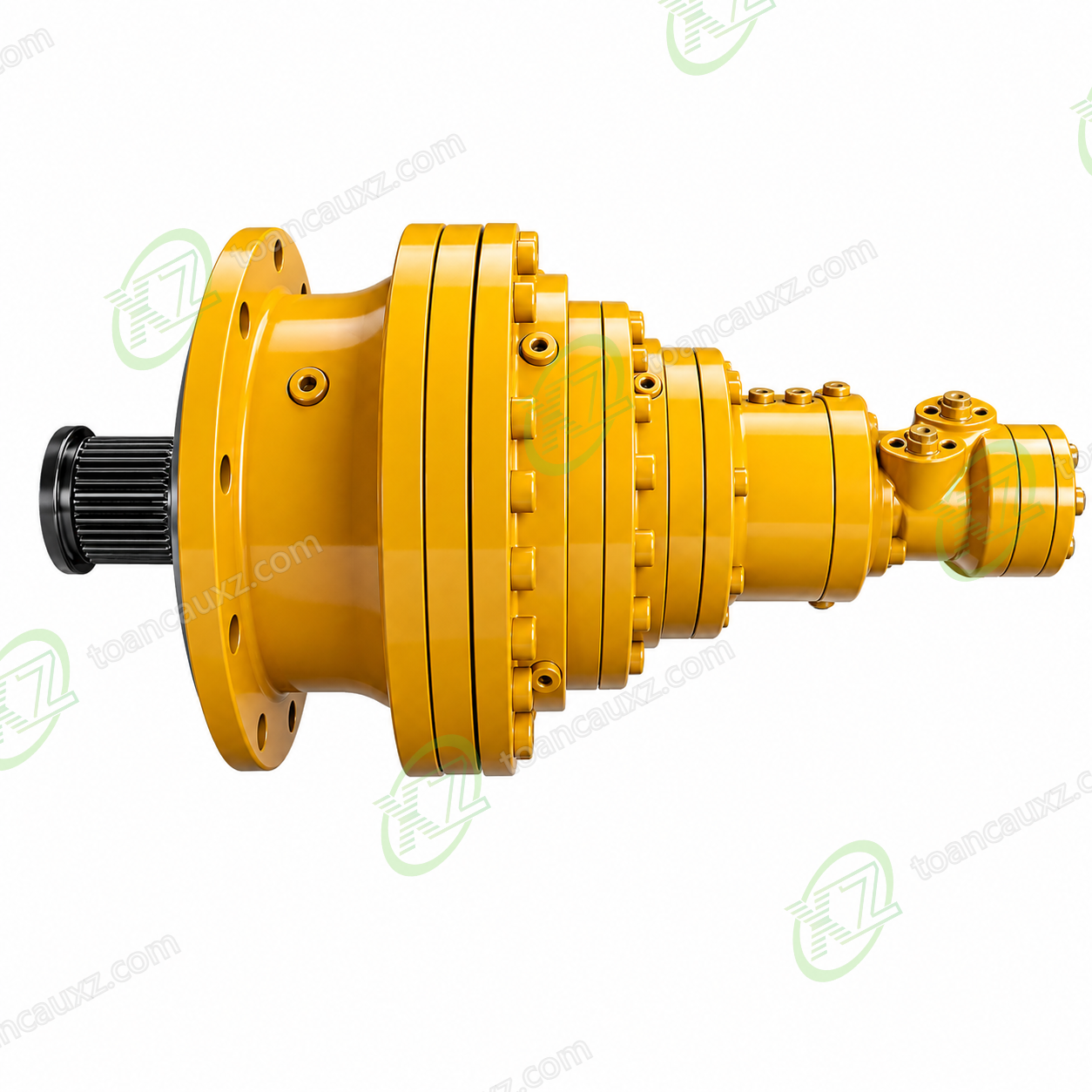 Cụm motor và hộp giảm tốc quay toa bơm cần 37m 43m — ảnh 2