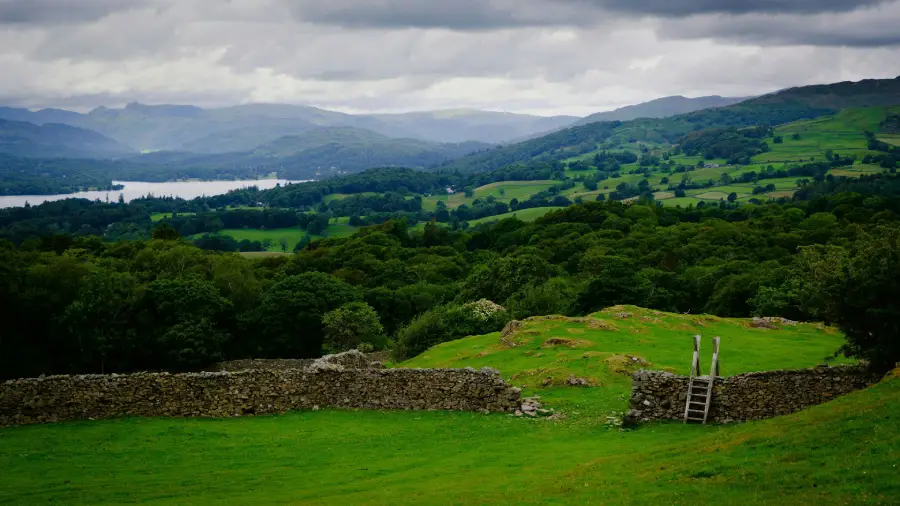 Daybreak On Lake Windermere, England