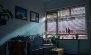 Coping with the limited space of an apartment