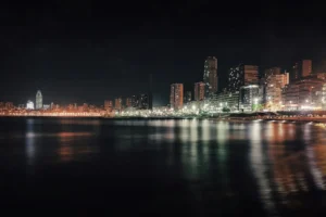 Reaching Benidorm From Alicante, Spain