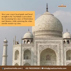 A Journey Through Time: Experience the Same Day Agra Tour by Train with Great Tour India