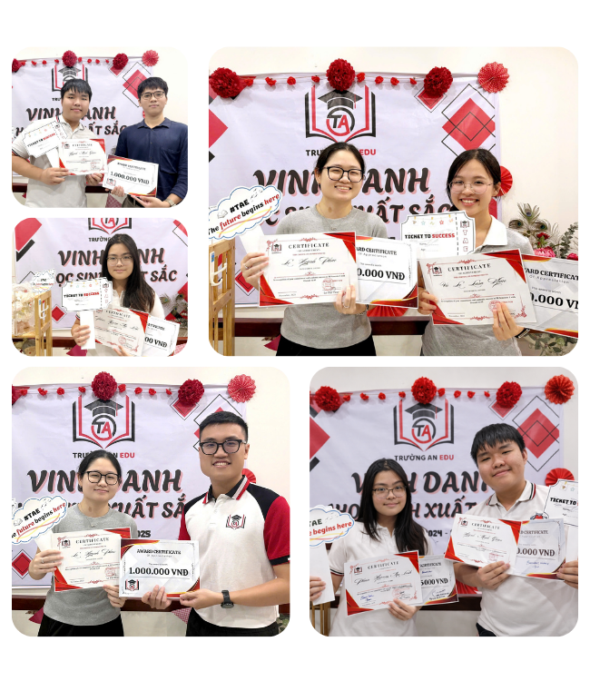 Khen thưởng học sinh xuất sắc