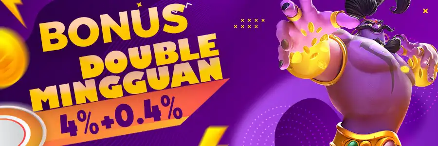 BONUS DOUBLE MINGGUAN