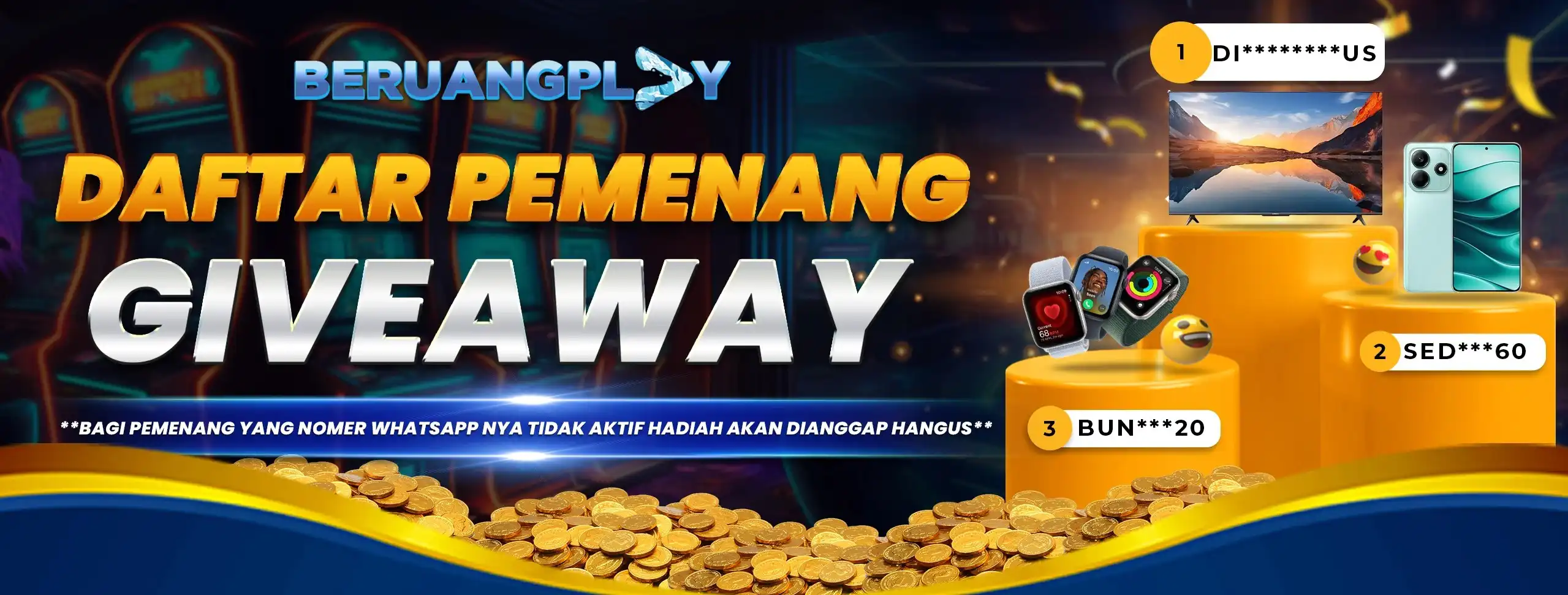 Pemenang GiveAway Special Turnover