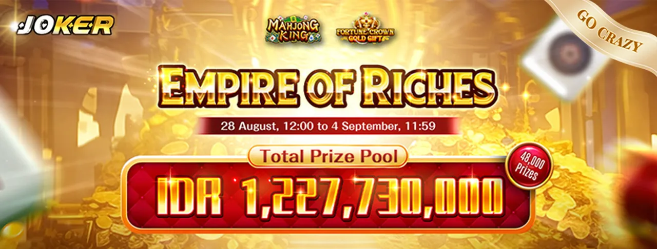 JOKER | Empire of Riches: Kompetisi Joker Go-Crazy