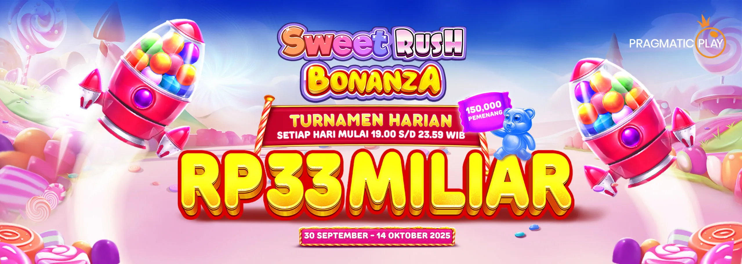 Sweet Rush Bonanza Turnamen Harian Promosi Slot
