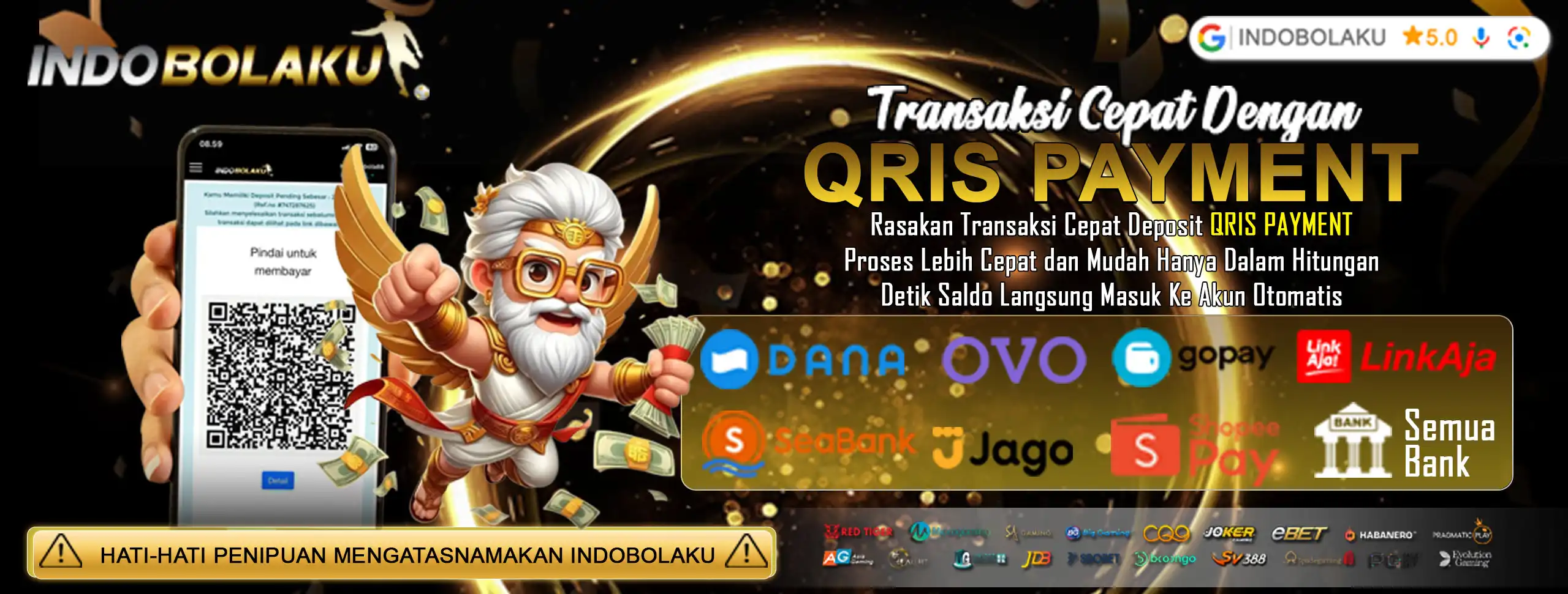 Banner Deposit QRIS