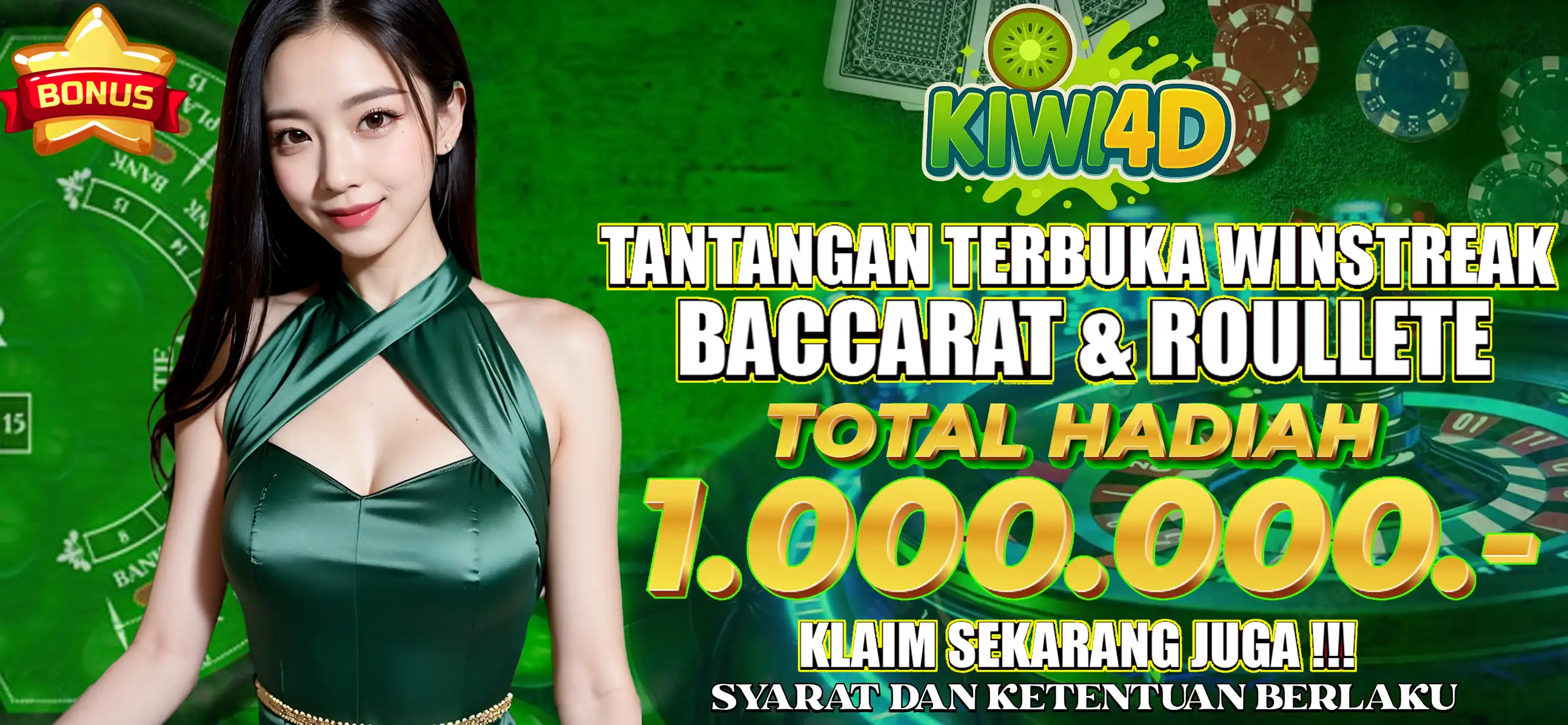 Bonus Baccarat & Roullete