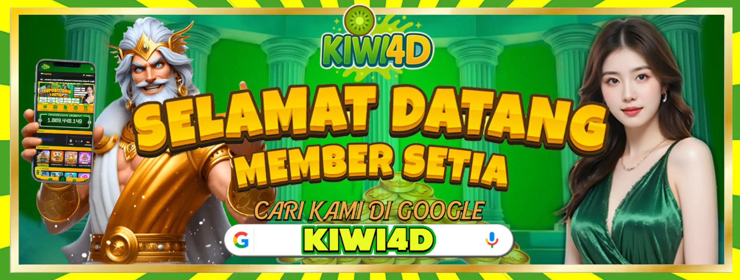 SELAMAT DATAND DI KIWI4D