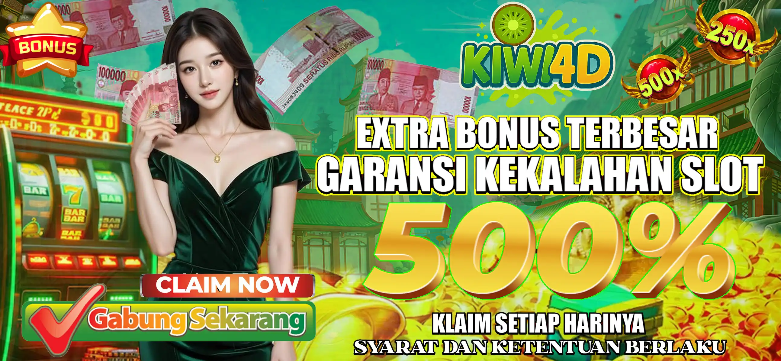 BONUS GARANSI KEKALAHAN