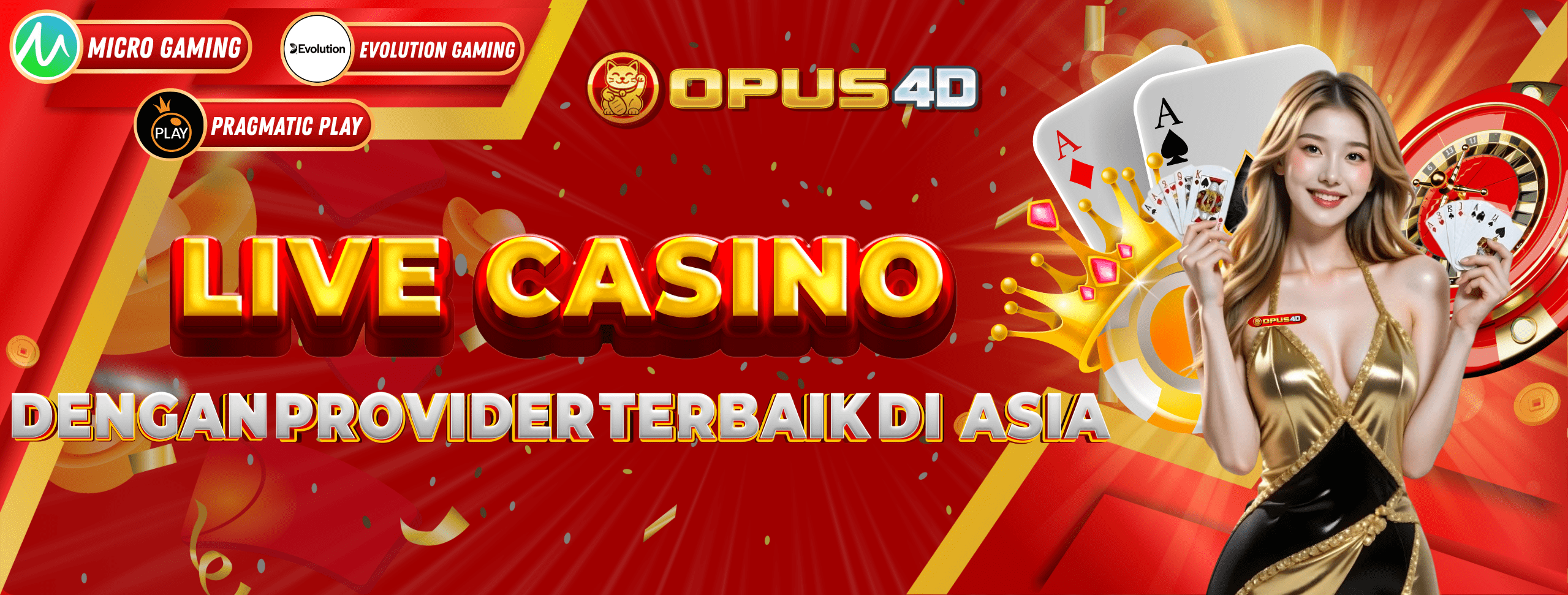 LIVE CASINO DENGAN PROVIDER TERBAIK DI ASIA