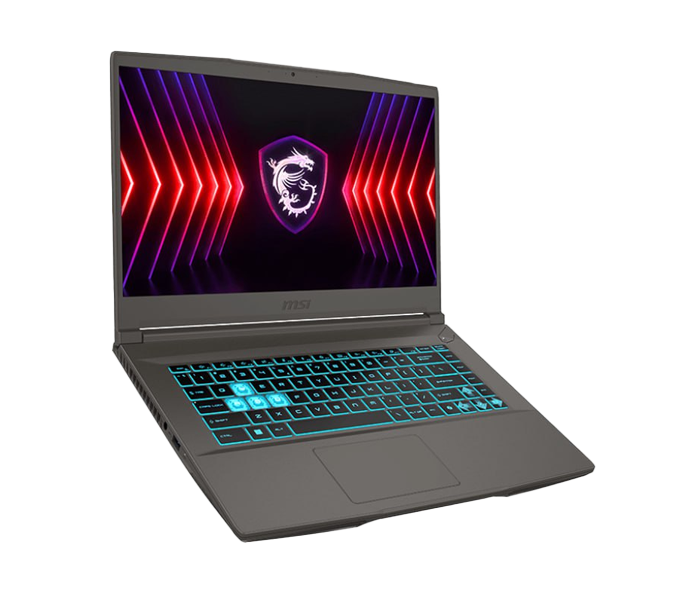 MSI Thin A15 B7VE-651KH Ryzen 7 7735HS-16GB-512GB-RTX4050 6GB-15.6"FHD-3 cell-W11H-Cosmos Gray-2Y