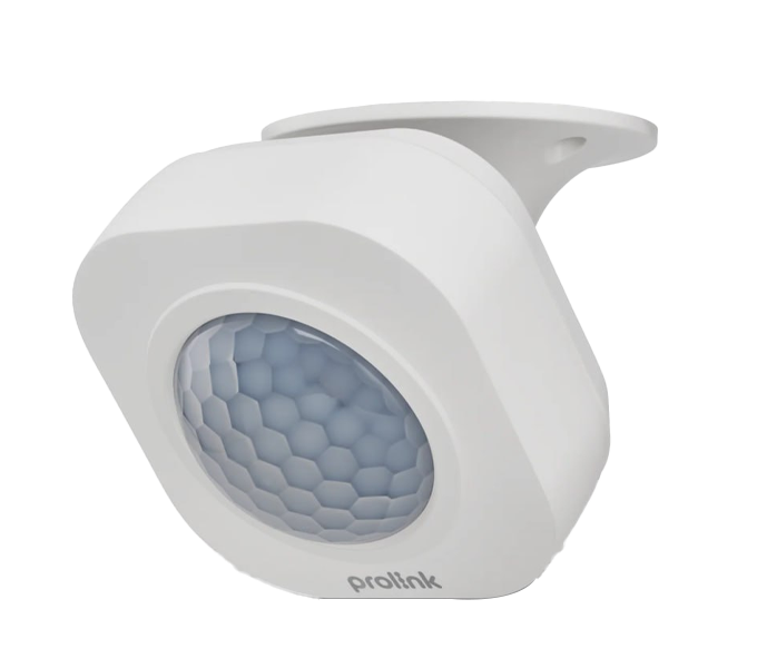 Prolink Zigbee PIR DS-3308 Motion Sensor (White), Battery-powered sensor with 128° detection, 9m