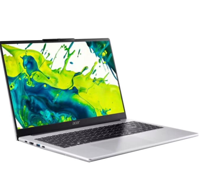 Acer Aspire Lite AL15-53P-70YP-Core 7 150U-16GB-512GB-15.6"-No ODD-DOS-UMA-Light Silver (2Y)
