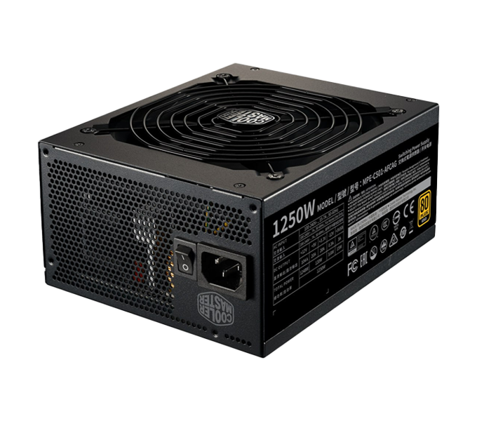 Power Supply Cooler Master CM MWE GOLD V2 1250W FULL MODULAR ATX3 PSU(MPE-C501-AFCAG-3UK)