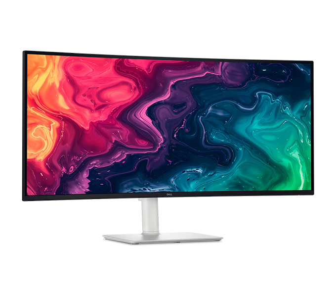 LED Monitor Dell 34" Plus S3425DW Curved Ultra-wide USB-C WQHD (3440x1440)120Hz AMD FreeSync-SP-3Y