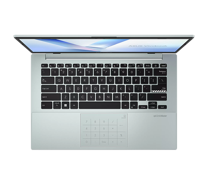 ASUS Vivobook Go14 E1404FA-EB1574W AMD Athlon Silver 10-8G (ON BD)-512GB-14"FHD VIPs-Grey Green-2Y