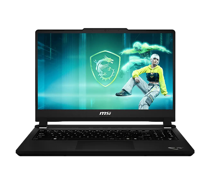 MSI Cyborg 15 C13WE-069KH Core i5-13420H-16GB-512GB-RTX5050 8G-15.6"FHD-W11H-BP-PlatinumGray-2Y