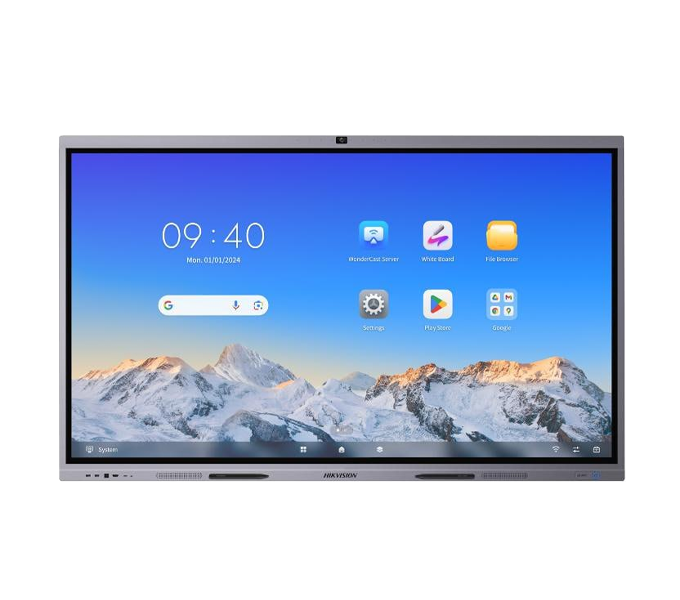 Hikvision 86-inch Interactive Flat Panel,UHD 4K display,3840×2160,DLED,(DS-D5C86RB/B(EDLA)-2Y