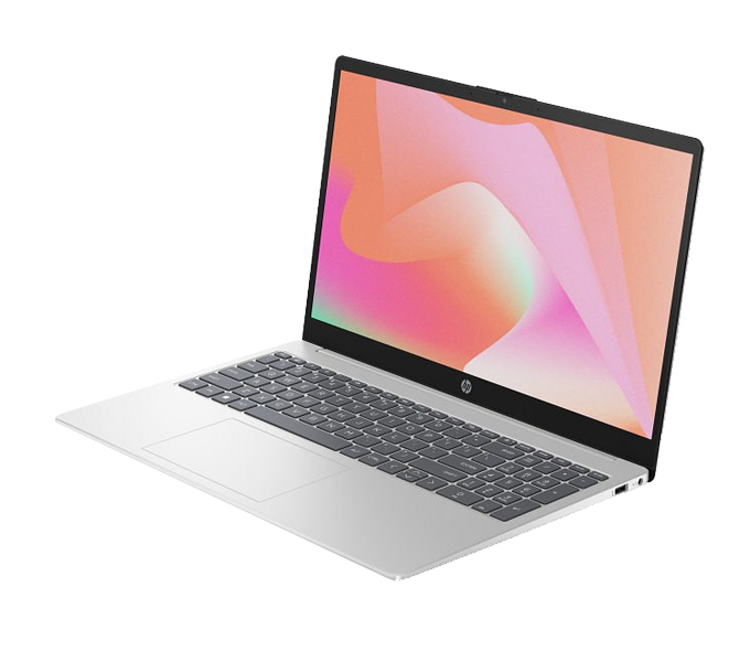 HP Laptop 15-fd1086TU-Core 5-120U-8GB-512GB-DOS-45watt-15.6''FHD-3Cell-Wifi+BT-NATURAL SILVER-1Y