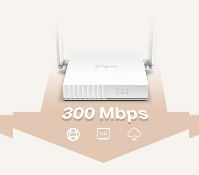 Router TP-link Wi-Fi 300Mpbs Model TL-WR820N (1Y)