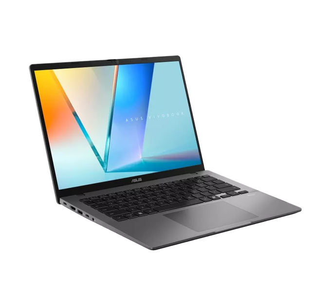 ASUS Vivobook S14 S3407CA-LY071W-Core 7 255H -16GB-1TB-14"WUXGA-W11-UMA-MatteGray-BL-MS+BAG-2Y