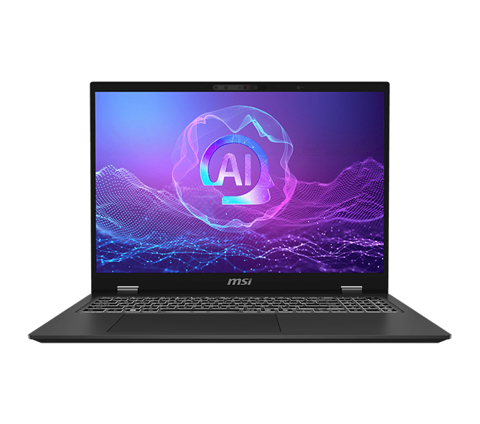 MSI Prestige 16 AI Evo B2HMG-214KH Ultra 7 255H-32GB-1TB-Graphics-16"UHD-Win11H-BP-MS-StellarGray-2Y