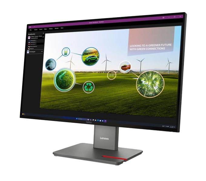 LED Monitor Lenovo ThinkVision P27Q-40 27" (QHD) (2560x1440) 120Hz (P: HDMI,2xDP) (HDMI, DP. USB CB)64A7GAR6VN 3Y