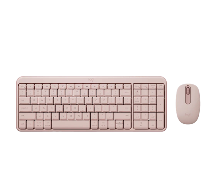 Keyboard Logitech Compact Bluetooth® Wireless Combo MK250 - ROSE - US - APANZ-122 (920-013561) 1Y
