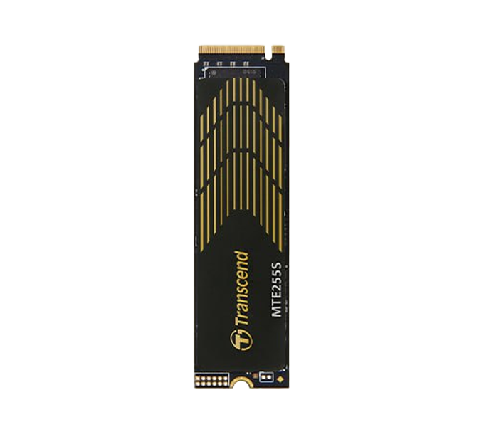 SSD Internal 1TB M.2 2280-PCIe TS1TMTE255S Transcend Gen4x4-NVMe-3D NAND DRAM(Graphene Heatsink)(5Y)