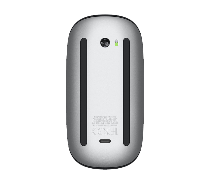 Apple Magic USB-C Multi-Touch Surface Mouse - Black (MXK63) 1Y