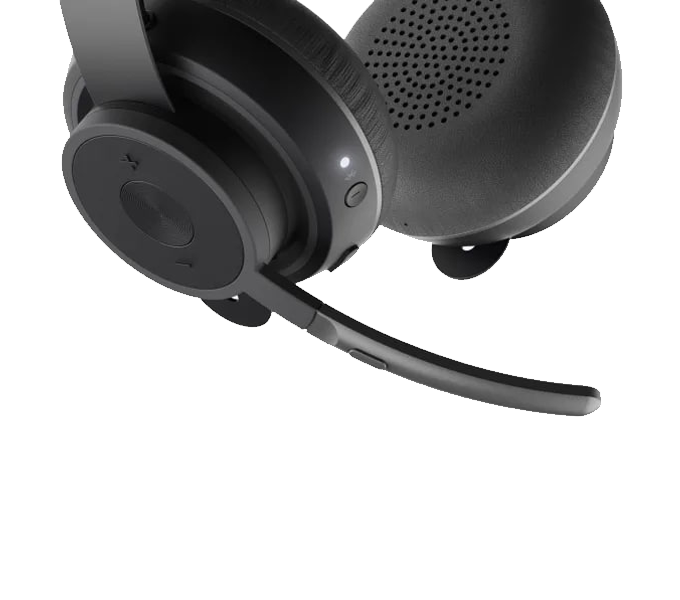 Headset Logitech Zone Wireless Bluetooth-Noise-cancelling mic-ANC-GRAPHITE (981-000915)1Y