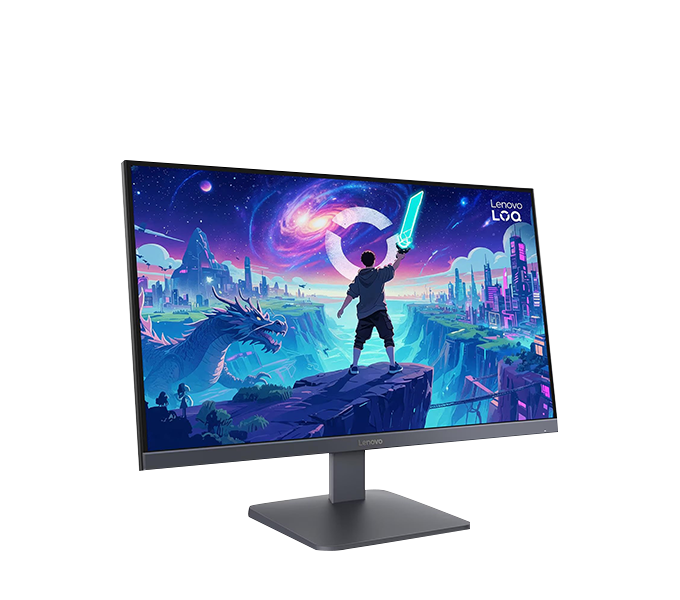 Monitor Lenovo LOQ 27Q-10 27” QHD (2560 x 1440) IPS 180Hz (Port: 2xHDMI, DP) (DP CB) (68F3GACBVN)3Y